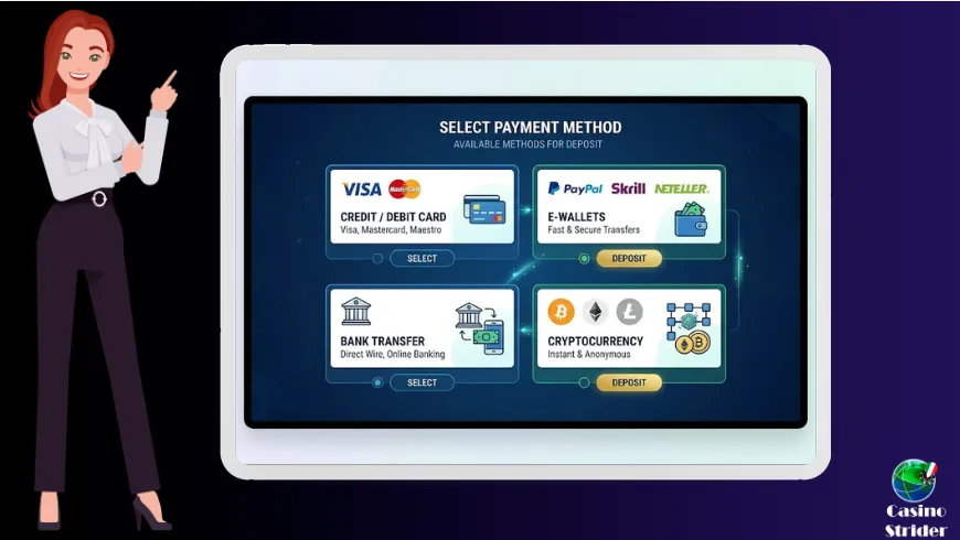 Metodi di pagamento in euro per i online casinò Croati