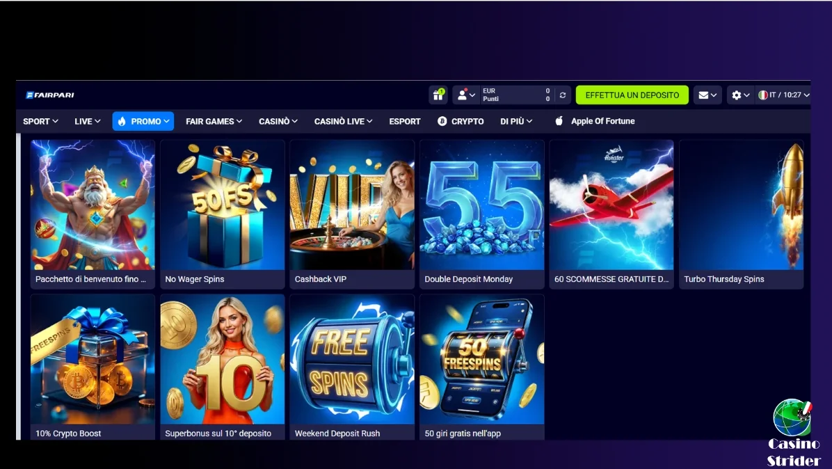 Bonus FairPari Casino