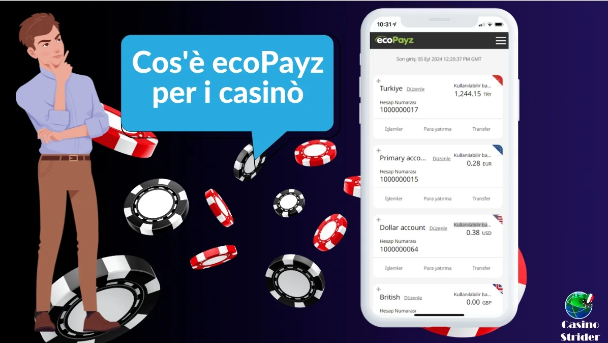 Cos'è ecoPayz nei casinò