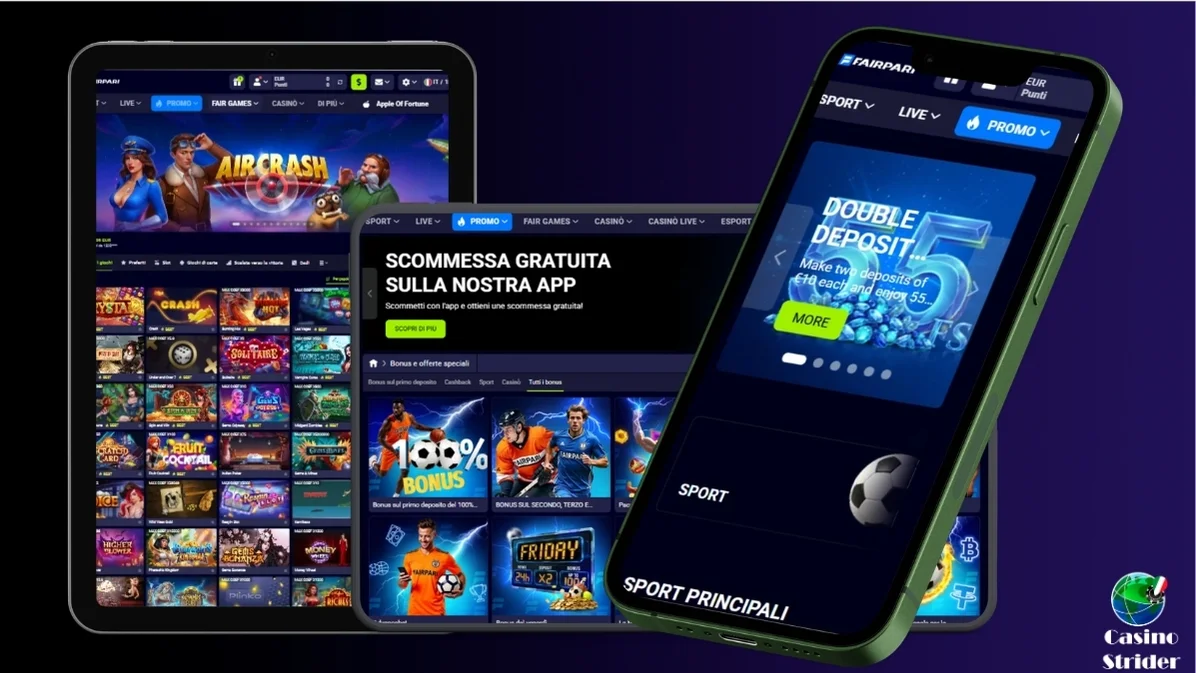 FairPari su Android e iOS