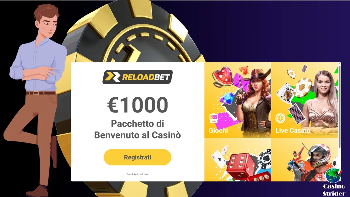 Scheda tecnica ReloadBet