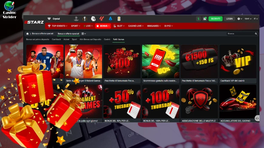 Bonus 888Starz Casino