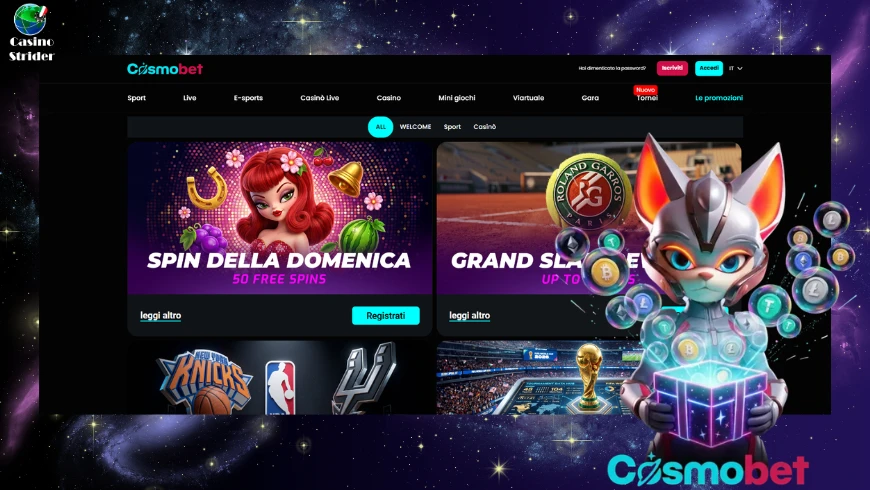 Bonus Cosmobet casino