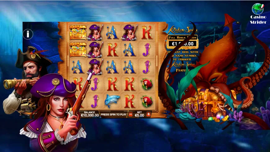 Kraken Spins 5 centesimi