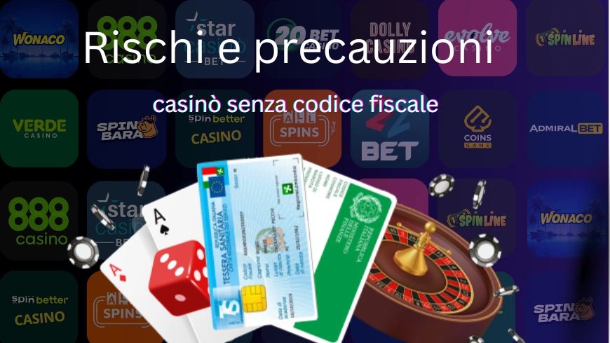 Rischi reali e precauzioni casinò senza codice fiscale