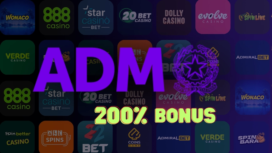 Bonus 200% e licenza ADM