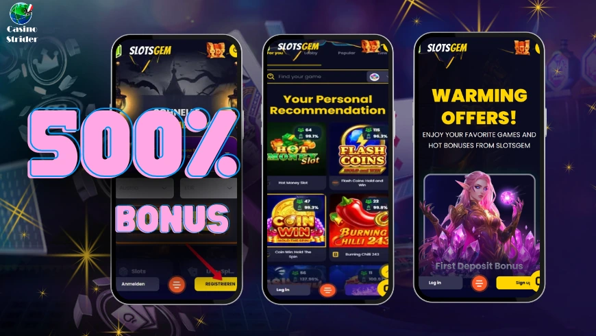 Come richiedere un bonus casinò 500%