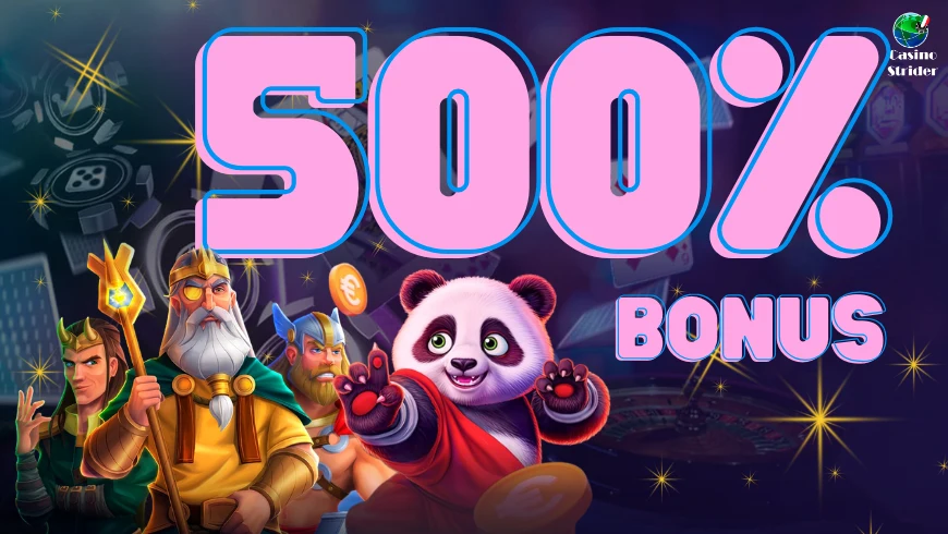 Cos'è un bonus casinò 500%