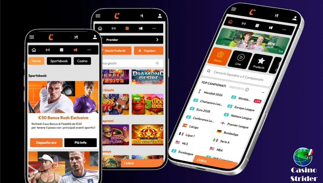 Esperienza mobile optimbet casino