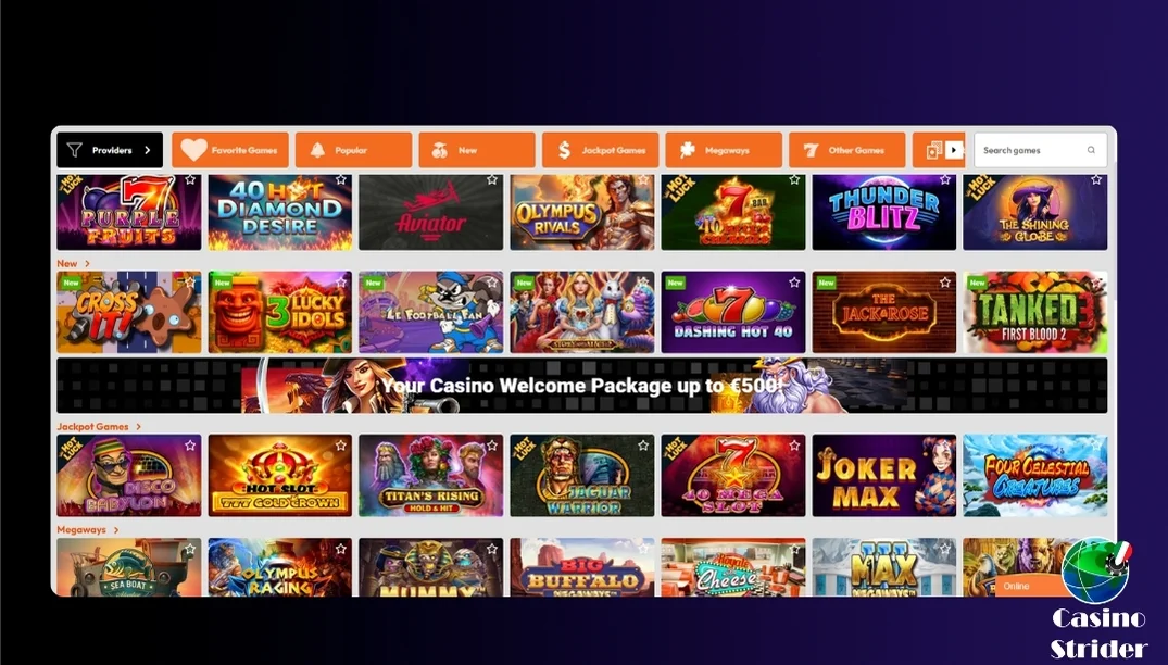 Giochi su OptimBet