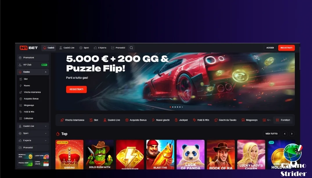 Panoramica rapida di N1Bet Casino