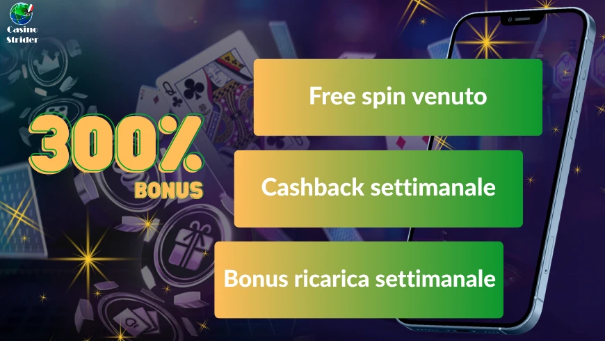 Tipi di bonus 300%